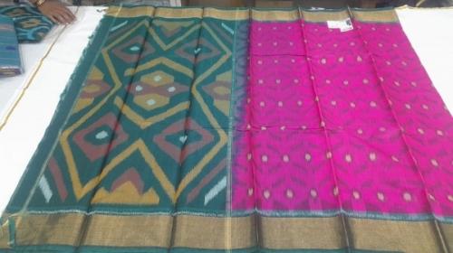 COTTON X KORA SILK TIE DYE SAREES CHINNLAPATTI